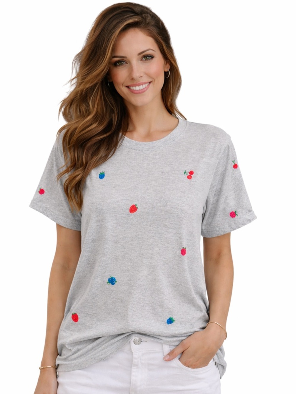 051 NWT Jane & Delancey Fruit Top